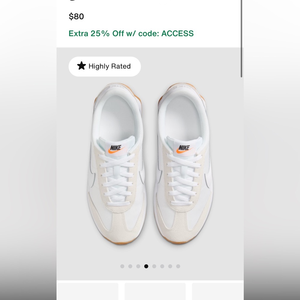 Nike Pacific woman’s White Sneakers in Box - Picture 11 of 13